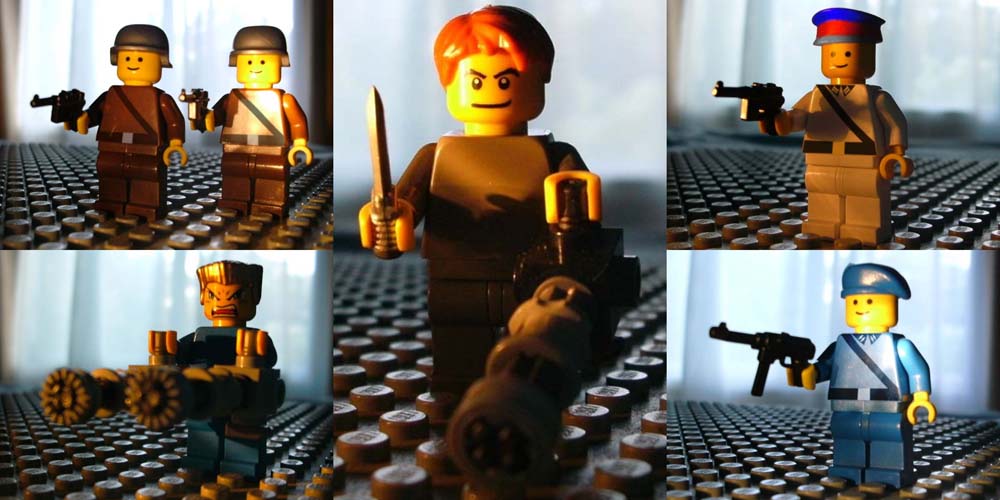 LEGO® Wolf3D - A fan-made combining LEGO® and Wolfenstein 3-D®